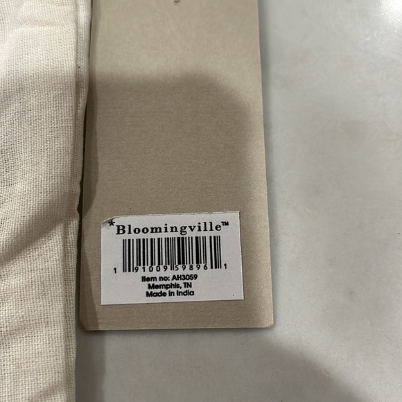 Bloomingville 7" Mango Wood Salad Servers with Bamboo Wrapped Handles/NWT - Picture 8 of 10